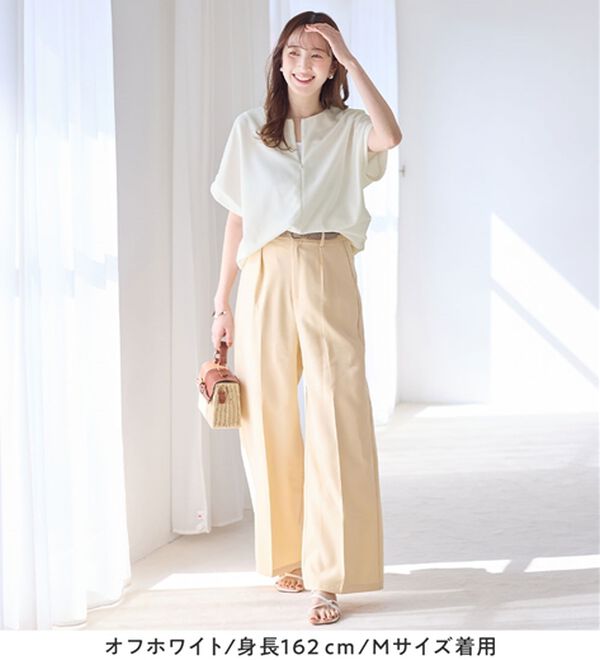 alotta（アロッタ）の「ジップ使いドルマンブラウス（ブラウス）」｜詳細画像