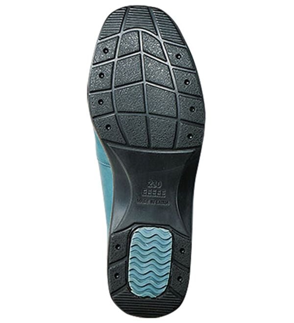 BELLUNA（ベルーナ）の「５Ｅシャーリング使いカットワークシューズ（スリッポン）」｜詳細画像