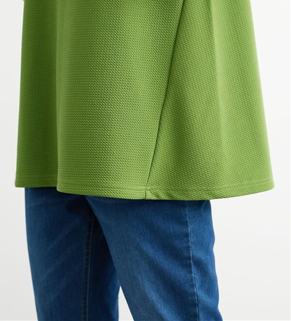 BELLUNA（ベルーナ）の「ポコポコ素材ふんわり袖チュニック（チュニック）」｜詳細画像