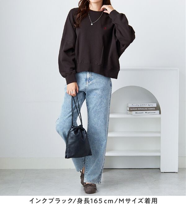 Viola e Viola（ヴィオラ エ ヴィオラ）の「【ビバリーヒルズポロクラブ】コクーンシルエットスウェット（カットソー）」｜詳細画像