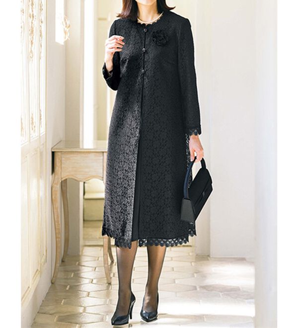 【最終お値下げ】ヴァレンティノローマ　黒のレースワンピース 最終お値下げ】ヴァレンティノローマ 黒のレースワンピース 最終お