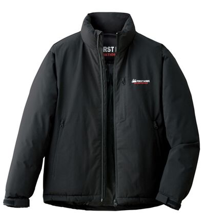 「＜ファースト　ダウン＞すっきり暖かダウンジャケット（メンズダウンジャケット）」