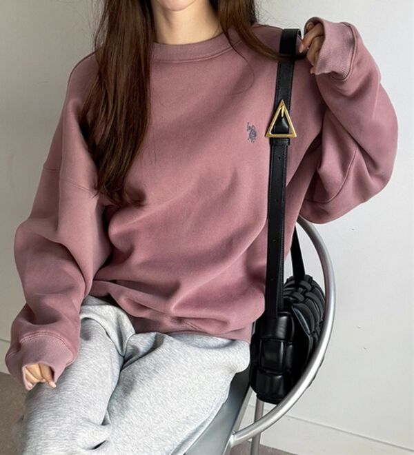 GeeRA（ジーラ）の「【U.S. POLO ASSN.】表ピーチ裏起毛スウェット（トレーナー・スウェット）」｜詳細画像