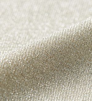 RANAN（ラナン）の「ひんやり！ラメカットソー　Ｔシャツ（Tシャツ）」｜ベージュ／シルバー