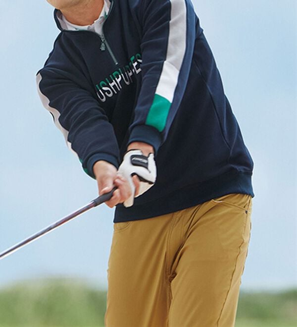 ゴルフ トレーナー ハッシュパピー・ゴルフ＞ライン使いジップトレーナー - ベルーナ【公式】