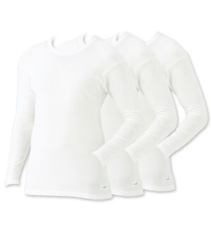 「【３枚組】＜クロコダイル＞脇に縫い目のない筒編綿１００％インナー（メンズ肌着・インナーウェア）」｜詳細画像