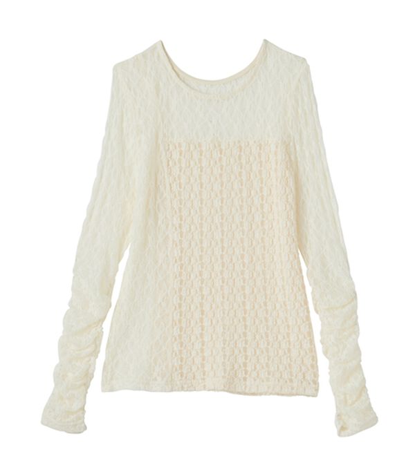 RANAN（ラナン）の「パッチワークレースT（カットソー）」｜詳細画像