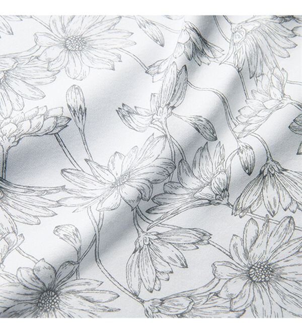 VINNO（ヴィノ）の「贅沢なめらかコットン１００％プリントプルオーバー（カットソー）」｜詳細画像