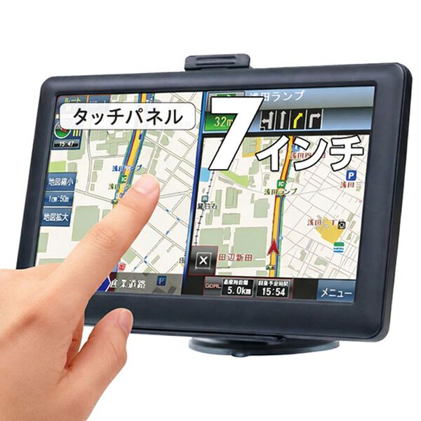 「７インチポータブルワンセグナビ（レジャー・カー用品）」｜詳細画像