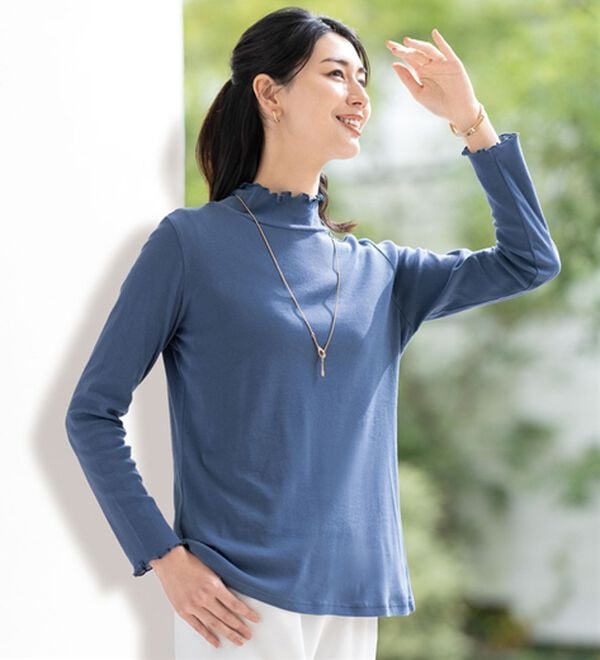 ルフラン（ルフラン）の「【ｋｉｒａｍｅｋ】着るだけＵＶコットンガーゼ（カットソー）」｜詳細画像