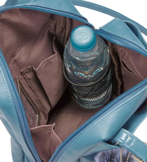 BELLUNA（ベルーナ）の「ガバッと開く！充実収納の３層式ミニショルダー（ショルダーバッグ）」｜詳細画像