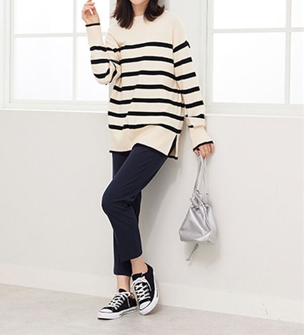 BELLUNA（ベルーナ）の「サマ見え！美脚テーパードパンツ（テーパードパンツ）」｜詳細画像