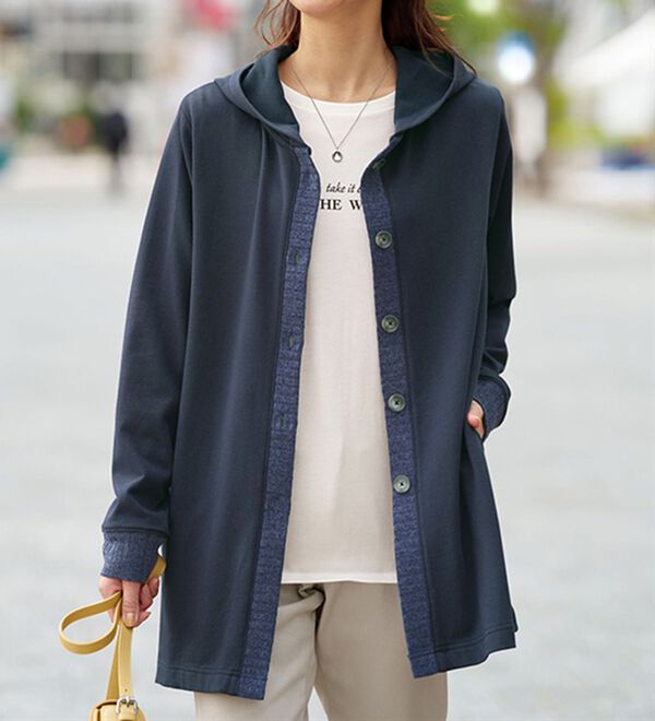 BELLUNA（ベルーナ）の「【メルティポンチ】フード付ブルゾン（ブルゾン）」｜詳細画像