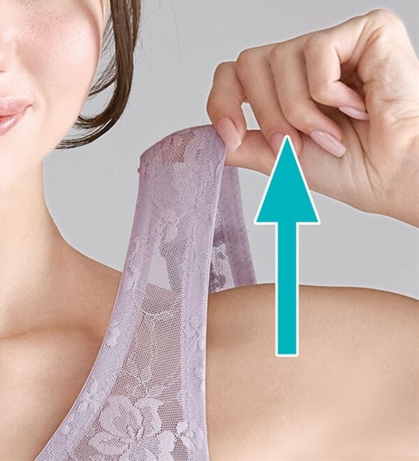 「【３色組】グラマーさんの肩らくコンフォートブラ（ブラジャー）」｜詳細画像