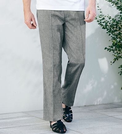 「【３本組】涼やか楊柳リラックスパンツ（メンズルームウェア）」