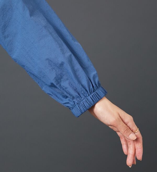 BELLUNA（ベルーナ）の「シアー素材ギャザーデザインブルゾン（ブルゾン）」｜詳細画像