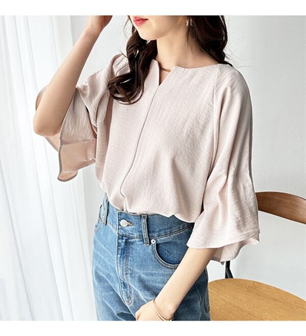 GeeRA（ジーラ）の「３ＷＡＹタックドルマンブラウス（ブラウス）」｜詳細画像