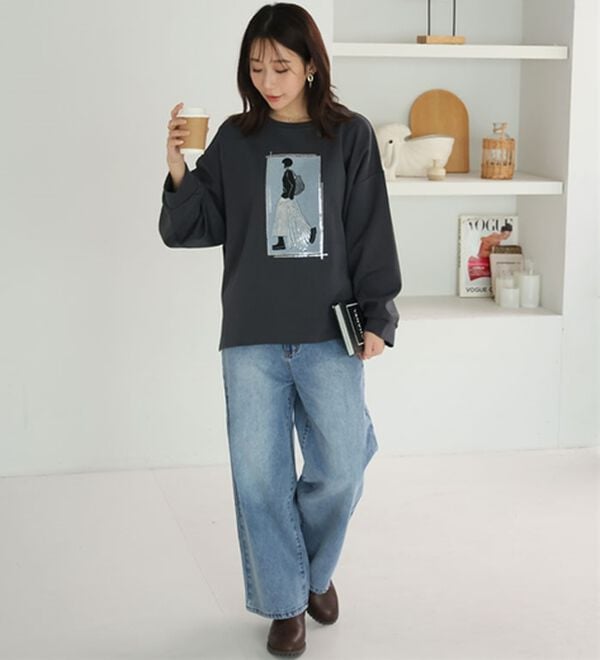 A HAPPY MARILYN（アハッピーマリリン）の「【Ｍ～７Ｌ】＜新色追加＞美脚＆美尻が叶う！優勝ワイドパンツ（ワイドパンツ・ガウチョ）」｜詳細画像