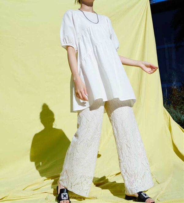 RANAN（ラナン）の「ひんやり！ななめティアードチュニック（チュニック）」｜詳細画像