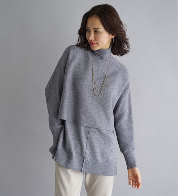 BELLUNA（ベルーナ）の「着回し自在！ニットベストアンサンブル（アンサンブル）」｜詳細画像