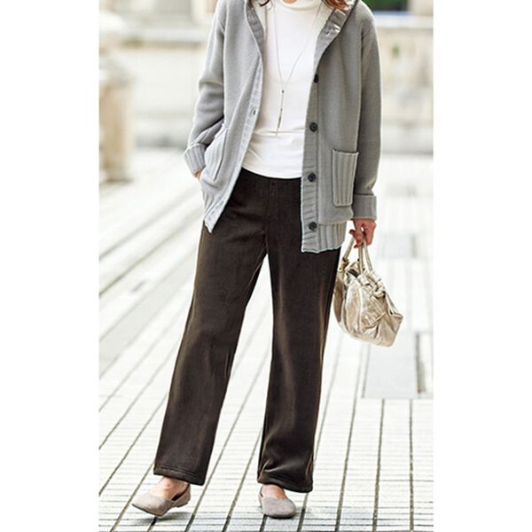 BELLUNA（ベルーナ）の「マシュマロのような柔らかさのふんわりパンツ（フルレングスパンツ）」｜詳細画像