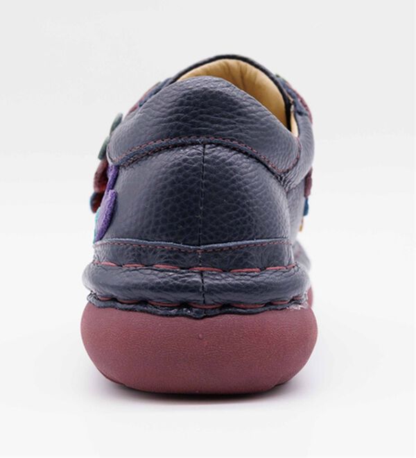 BELLUNA（ベルーナ）の「＜エスタシオン＞幅広牛革フラワーシューズ（フラットシューズ）」｜詳細画像