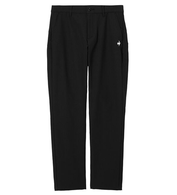 「【ストレッチフォーサー】裏起毛ロングパンツ（メンズフルレングスパンツ）」｜ブラック