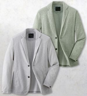 「麻入りメッシュテーラードカーディガン（メンズカーディガン）」｜詳細画像