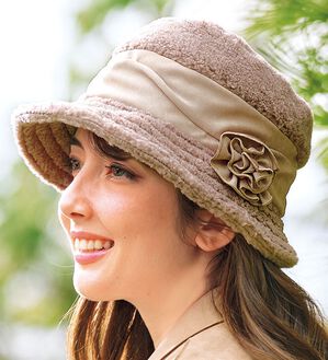 BELLUNA（ベルーナ）の「耳まであったかサイドポイントニット帽子（帽子）」｜詳細画像