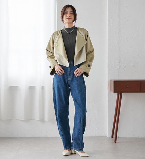 RANAN（ラナン）の「【2点セット】マルチウェイレイヤードコート（ロングコート）」｜詳細画像