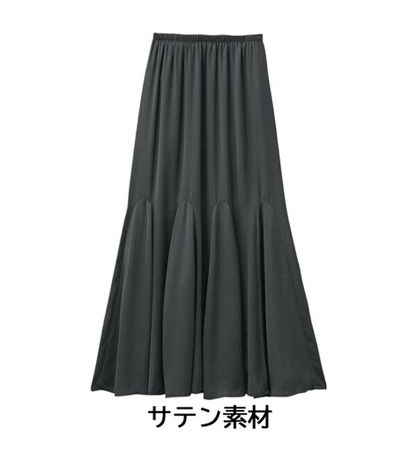 GeeRA（ジーラ）の「切替フレアーロングスカート（ロングスカート）」｜詳細画像