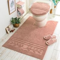iellio（イエリオ）の「抗菌防臭カラフルトイレマットシリーズ『オリーブ』＜トイレタリー・耳長マット・ジャンボマット・ペーパーホルダーカバー＞（トイレマット）」