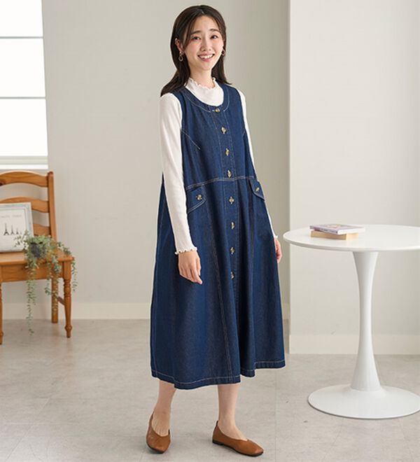 BELLUNA（ベルーナ）の「《ＨｕｇＲｅａｍコットン》メロウリブプルオーバー（カットソー）」｜詳細画像