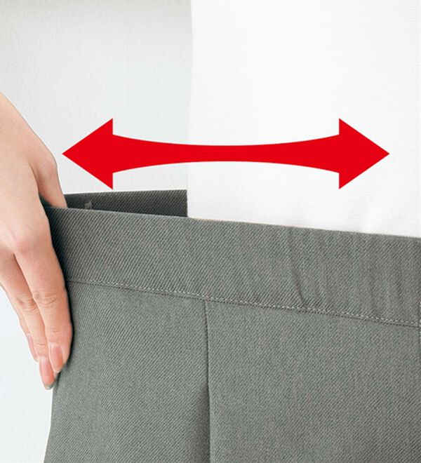 ルフラン（ルフラン）の「【３本組】お洒落でラクちんスカンツ（ワイドパンツ・ガウチョ）」｜詳細画像