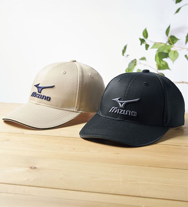 「【２色組】選べる人気ブランドキャップ（メンズ帽子）」｜ミズノ2色組