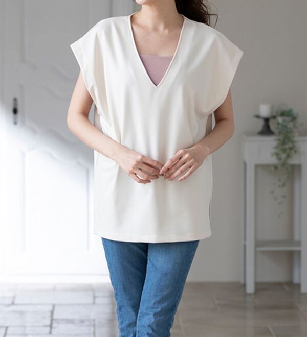 LAVIENNE（ラヴィエンヌ）の「隠して魅せるカップ付インナー（肌着・インナーウェア）」｜詳細画像