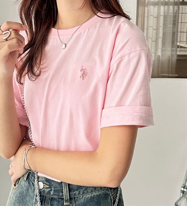 GeeRA（ジーラ）の「【Ｕ．Ｓ．　ＰＯＬＯ　ＡＳＳＮ．】カラーTシャツ（Tシャツ）」｜詳細画像