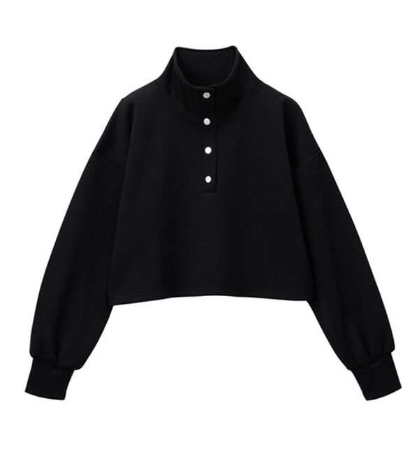 GeeRA（ジーラ）の「ダンボールハーフスナップショートプルオーバー（カットソー）」｜詳細画像