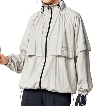 BELLUNA（ベルーナ）の「【UNDOVE】フード付はっ水スタンド衿ブルゾン（ブルゾン）」