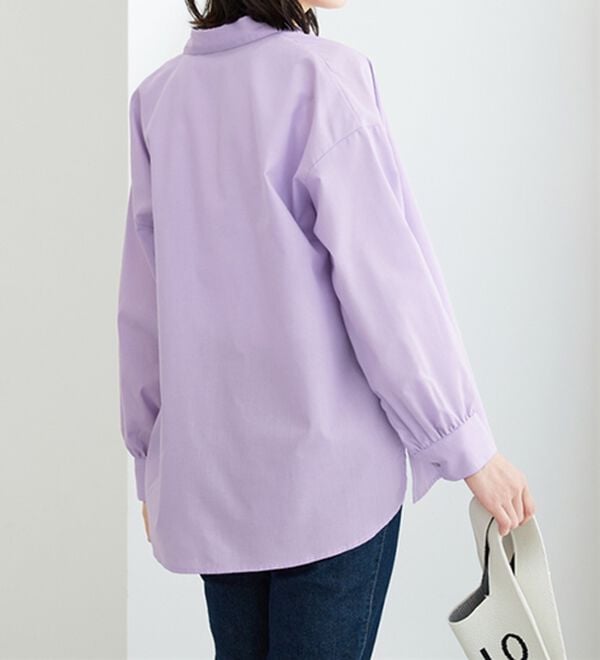 BELLUNA（ベルーナ）の「ベーシックデザインオーバーサイズシャツ（シャツ）」｜詳細画像