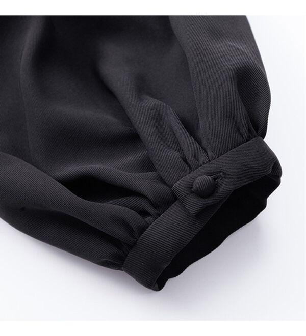 RANAN（ラナン）の「パール調タックワンピース（その他ワンピース）」｜詳細画像