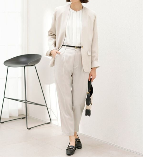 GeeRA（ジーラ）の「洗える！ストレッチカセットスーツ（その他ワンピース）」｜詳細画像