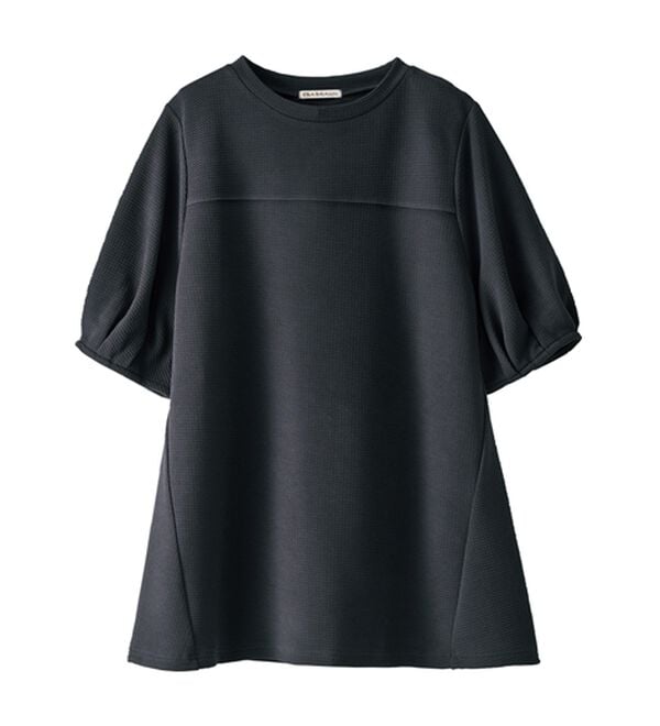 BELLUNA（ベルーナ）の「ポコポコ素材ふんわり袖チュニック（チュニック）」｜詳細画像