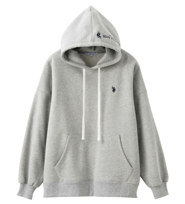 U.S. POLO ASSN.】フード刺繍裏起毛パーカー - ベルーナ【公式】
