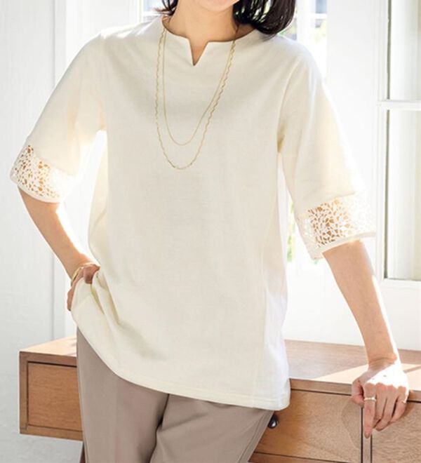 ルフラン（ルフラン）の「【ｋｉｒａｍｅｋ】コットン１００％プルオーバー（カットソー）」｜詳細画像