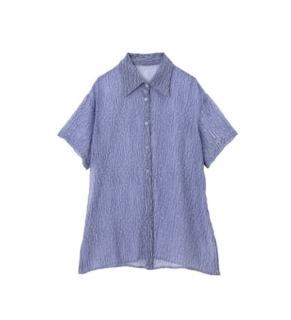 GeeRA（ジーラ）の「ニュアンスワッシャーシアーシャツ（シャツ）」｜詳細画像