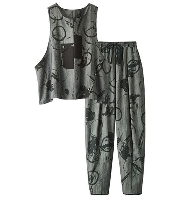 ルフラン（ルフラン）の「大人のモノトーンセットアップ＜アリシア＞（セットアップ）」｜詳細画像