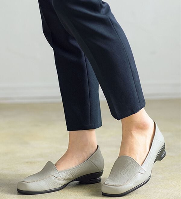 ルフラン（ルフラン）の「５Ｅ牛革エアヒールローファー（ローファー）」｜詳細画像