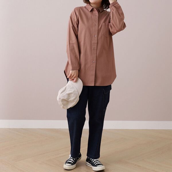 BELLUNA（ベルーナ）の「＜ｓｏｒａｆｕｋｕ＞柔らかコットンシャツチュニック（チュニック）」｜詳細画像