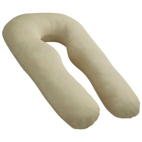 「包み込まれる幸せＵ字抱き枕（枕）」｜モカ